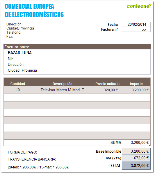 Contaone_Como_contabilizar_facturas_rectificativas_e_iva